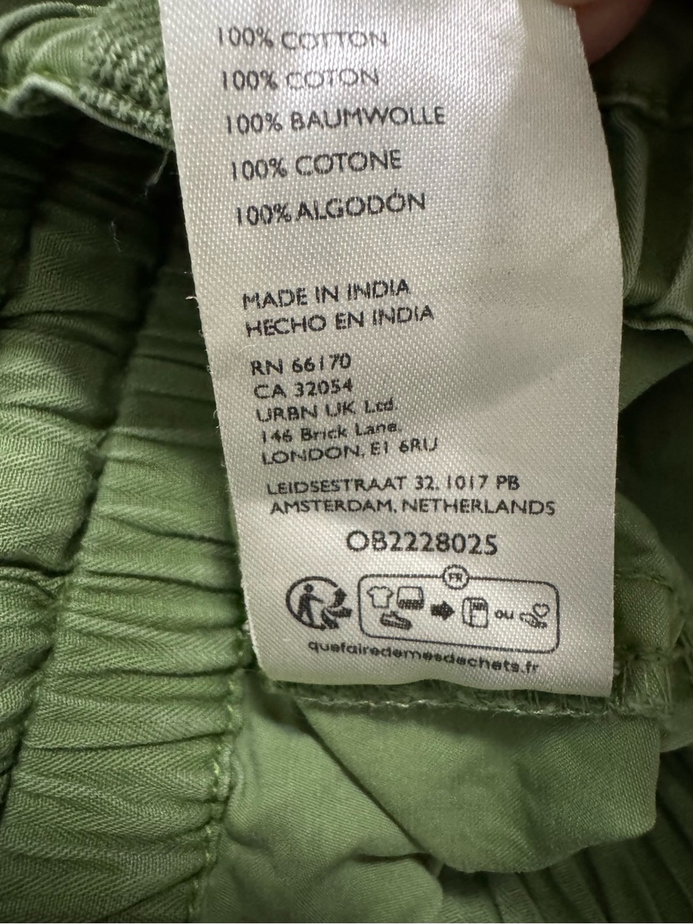 Free People Onset Pull-On Cargo Pants Green Large - Picture 10 of 15